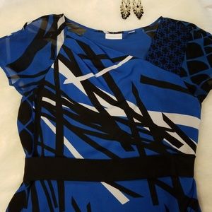 Electric blue dress NY&Co